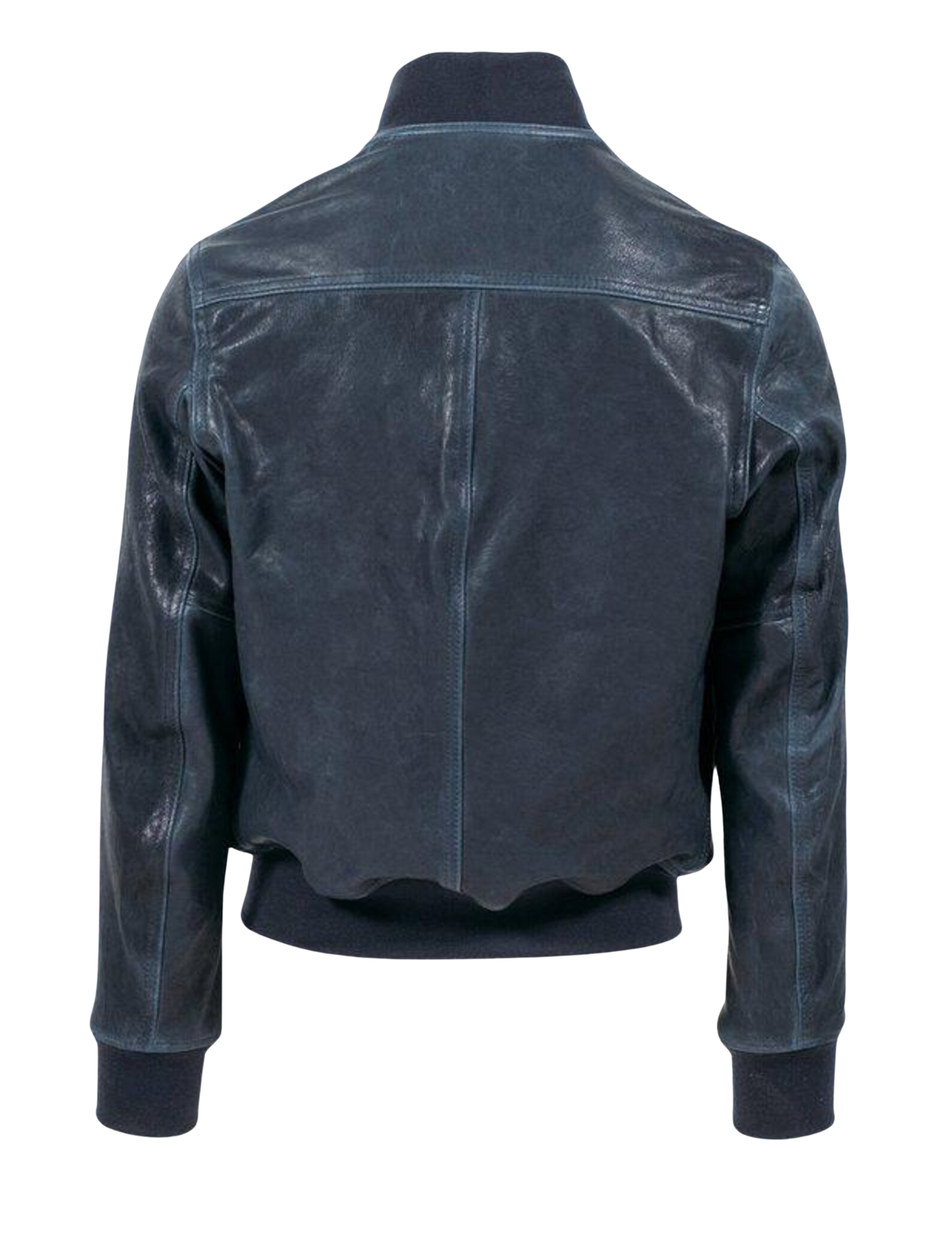 Men's Navy Lightweight Lambskin A-1 Flight Jacket