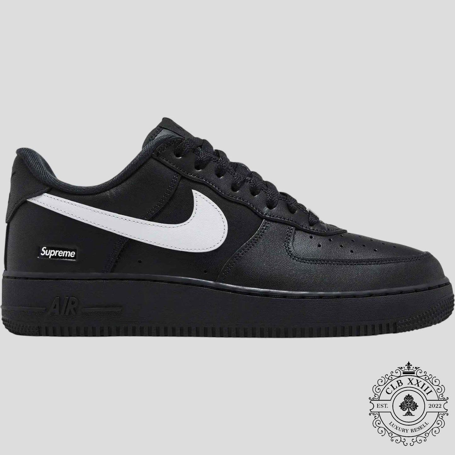 Nike Air Force 1 Low Supreme Black White