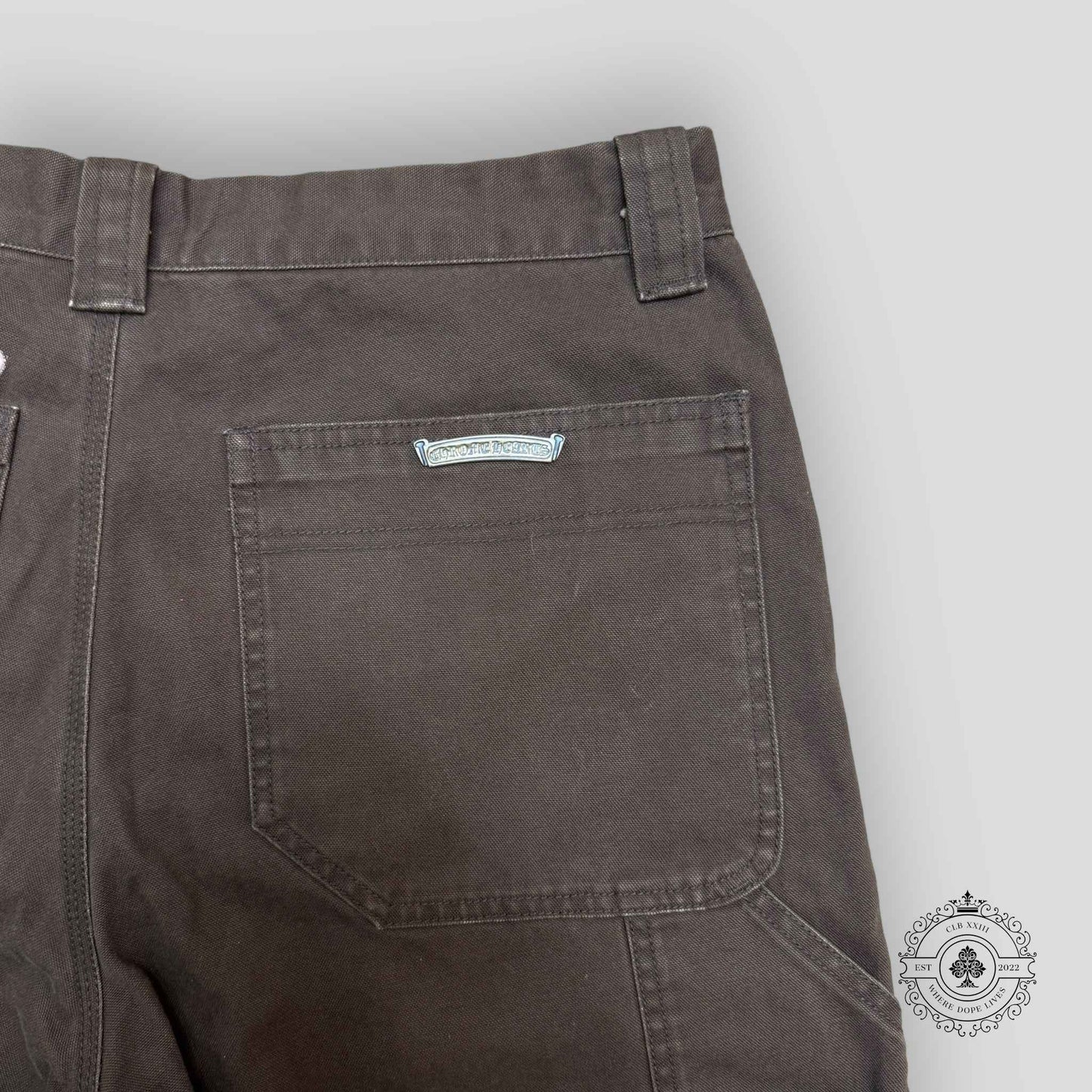 Chrome Hearts Pink Patch Double Knee Carpenter Pants