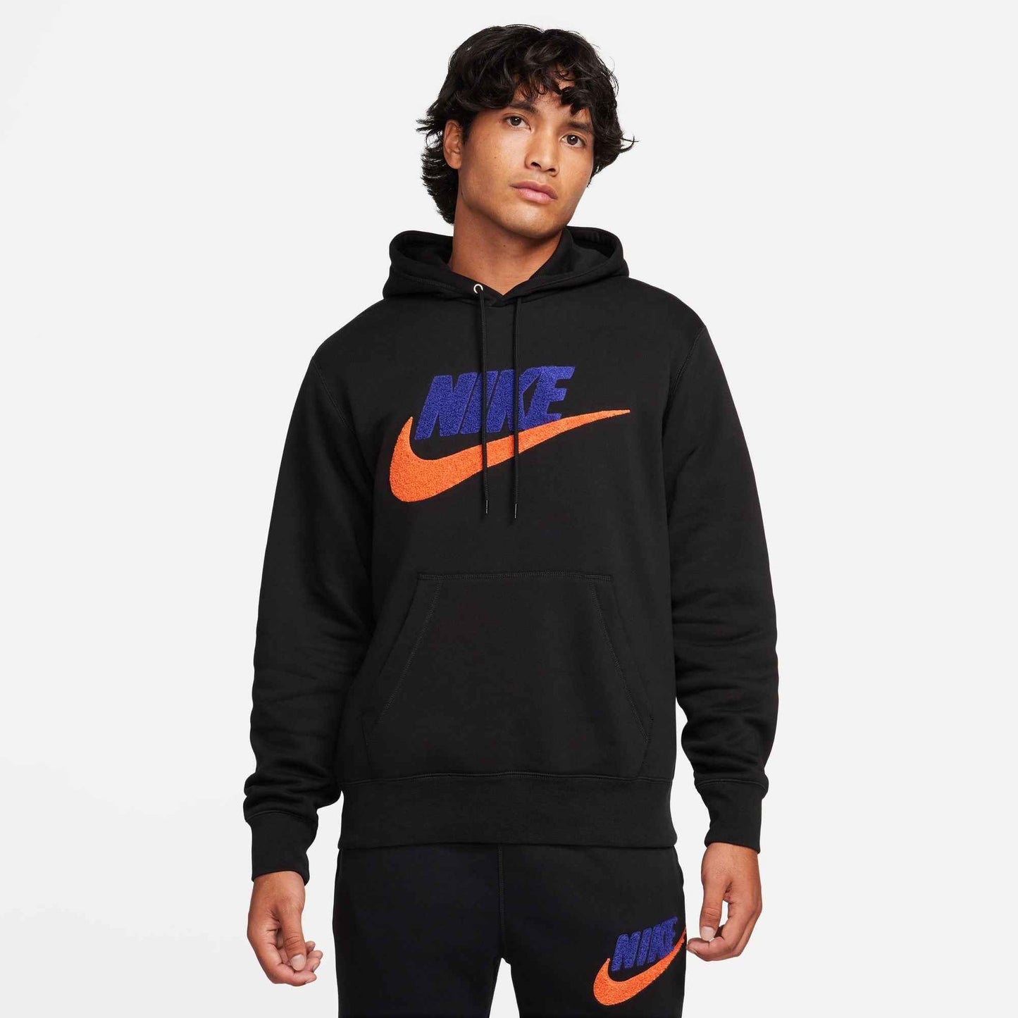 Nike Mens Club Fleece Hoodie - Black