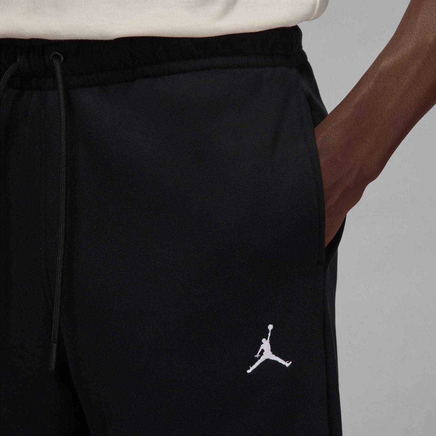 Air Jordan Mens Jordan Brooklyn Fleece Joggers - Black