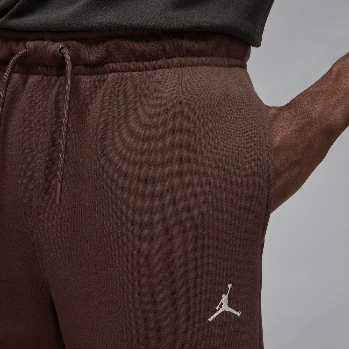 Air Jordan Mens Jordan Brooklyn Fleece Joggers - Brown
