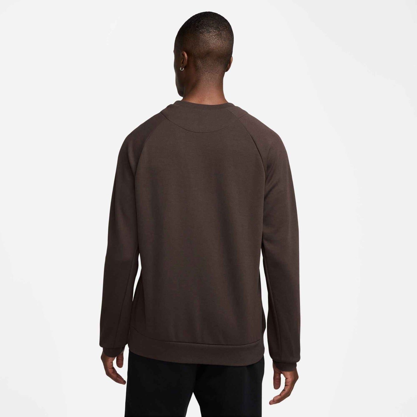 Nike Mens Primary Fleece Long Sleeve - Baroque Brown