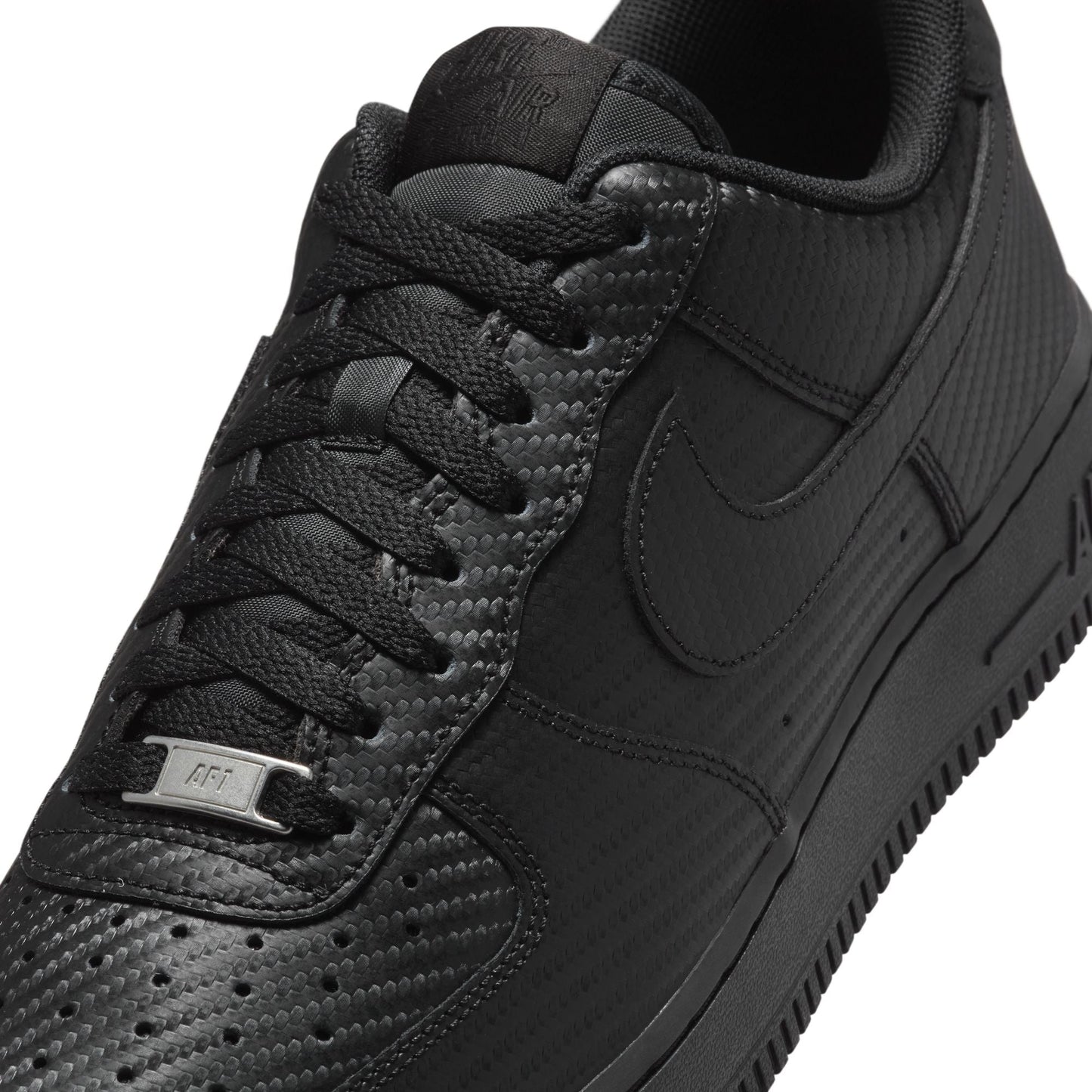 Nike Mens Air Force 1 '07 - Black Carbon Fiber