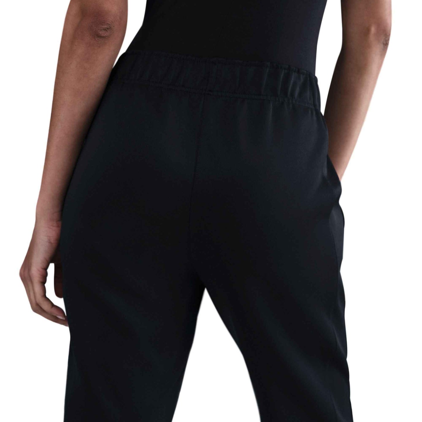 Nike Womens Mid Rise Slim Knit Trousers - Black