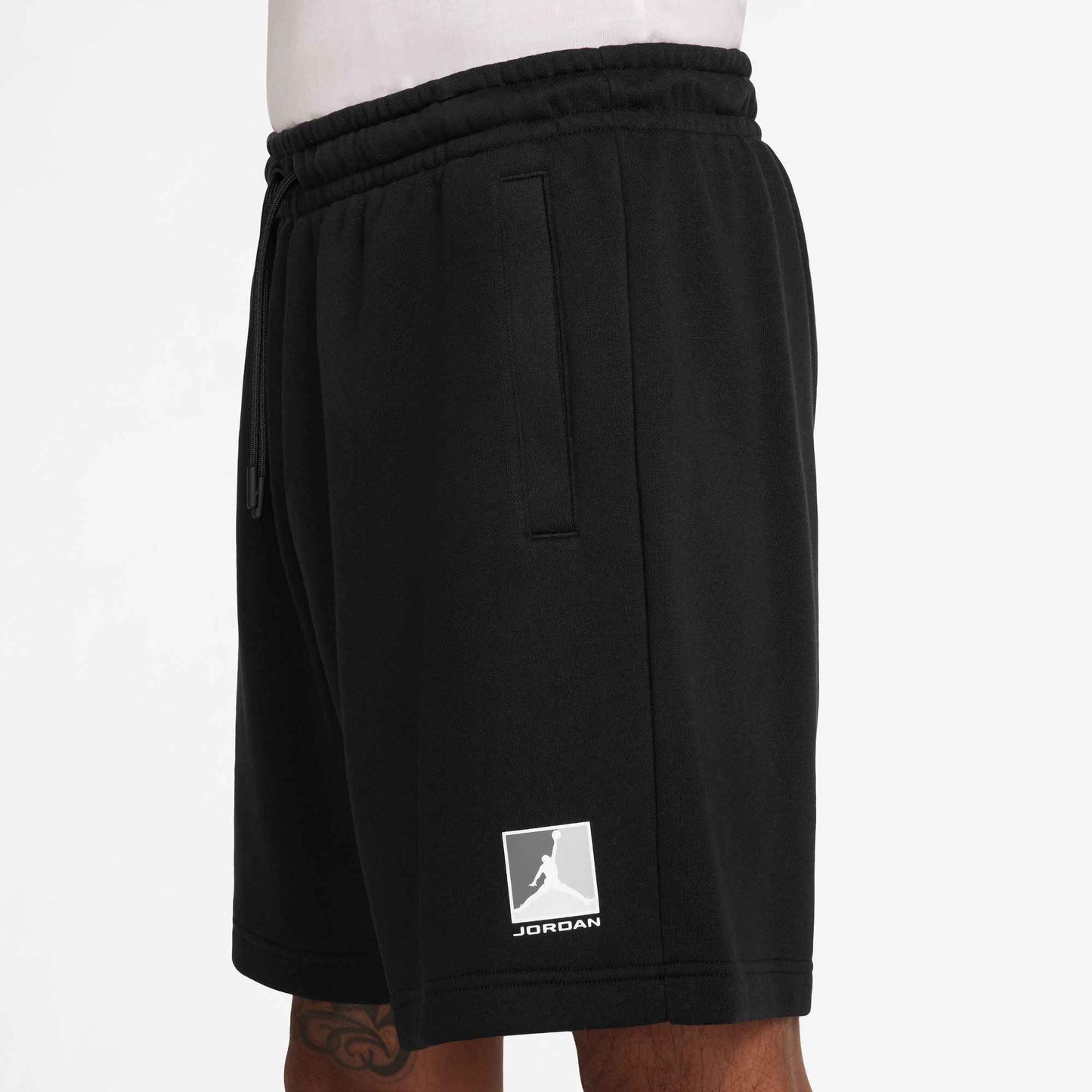 Air Jordan Mens Brooklyn Fleece Shorts - Black