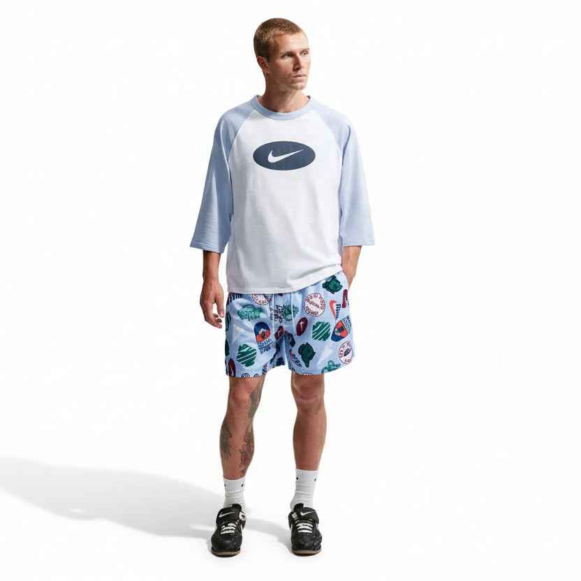Nike Mens Sportwear Club Woven Flow Shorts - Hydrogen Blue