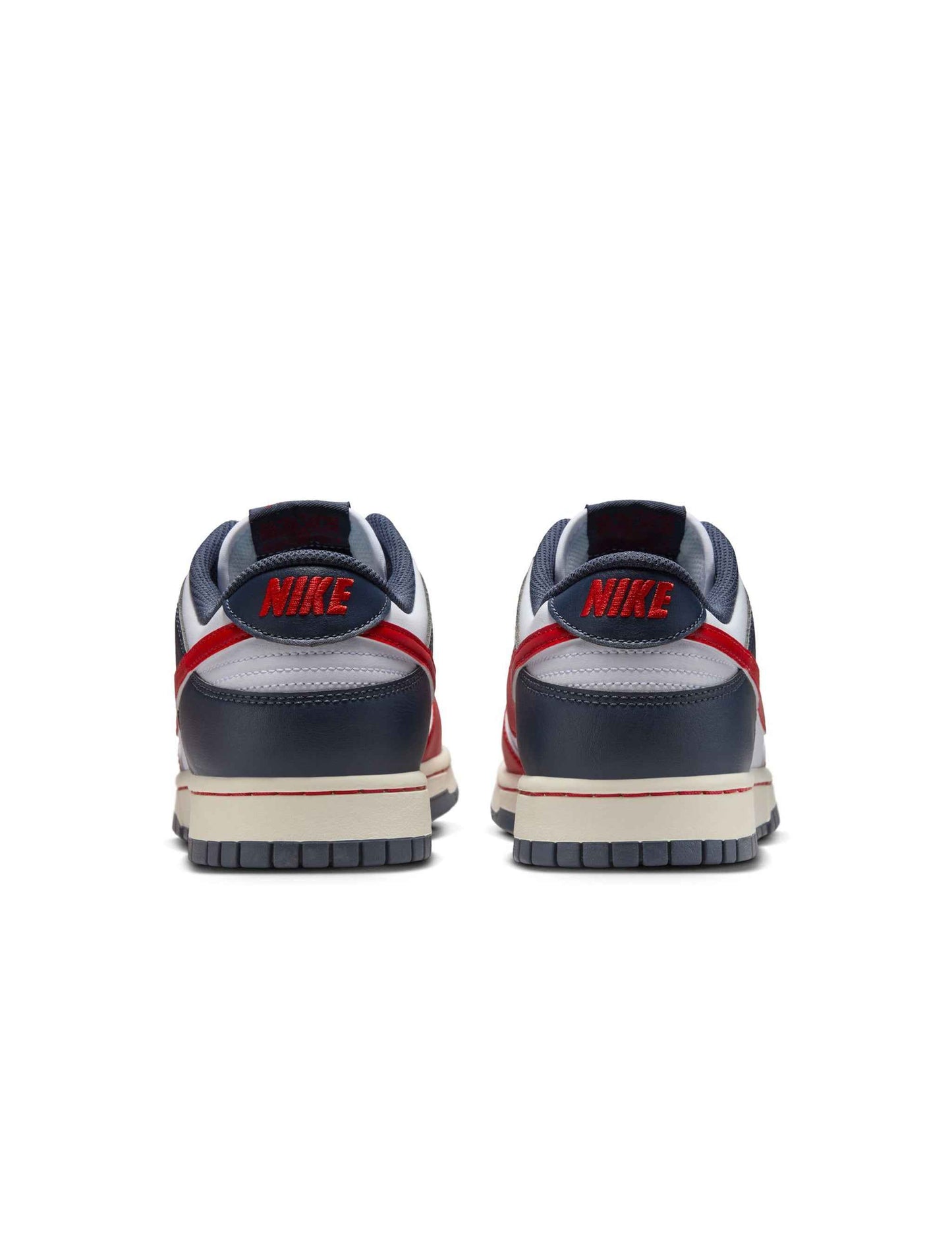 Nike Mens Dunk Low Retro - White/University Red