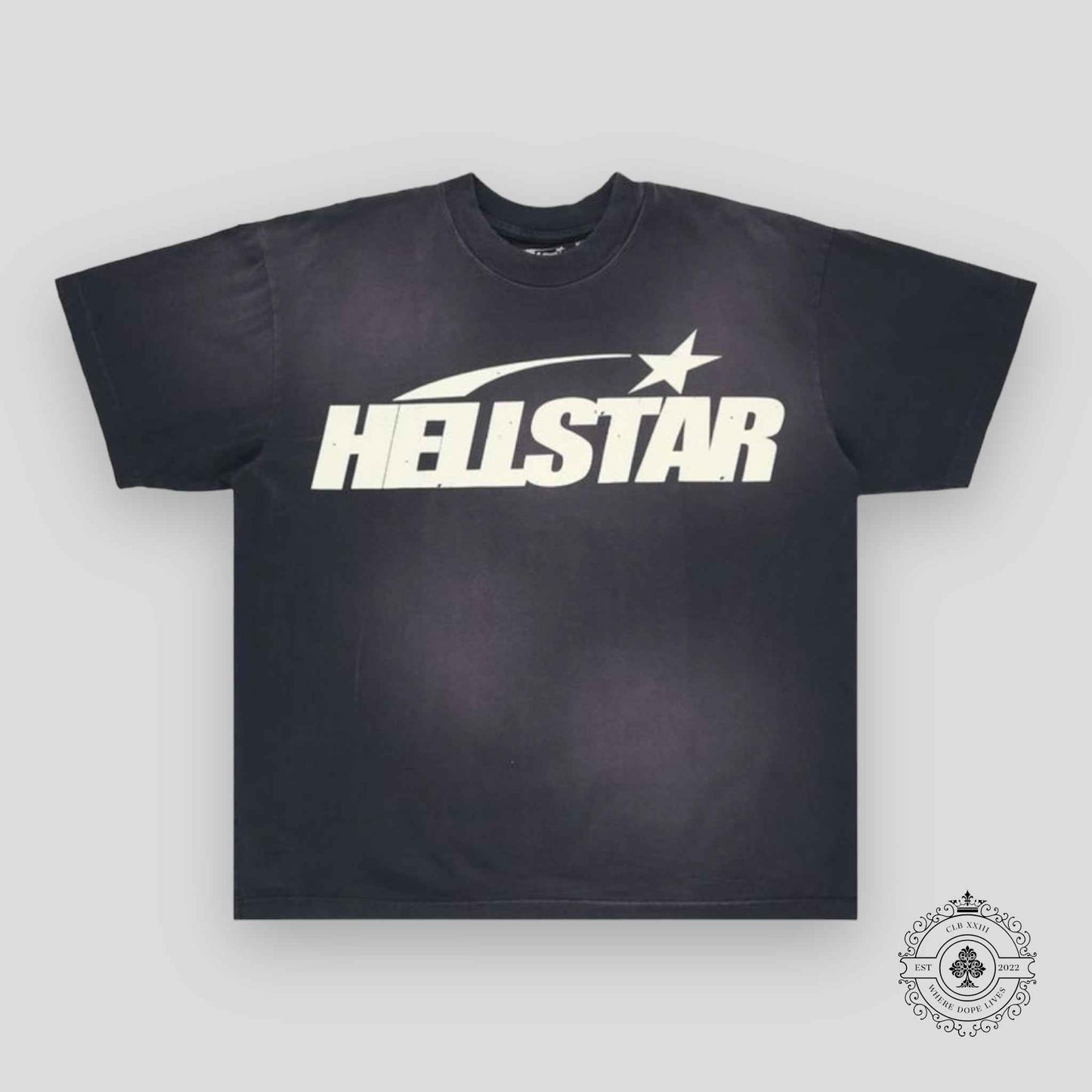 Hellstar Classic Logo Tee in Black