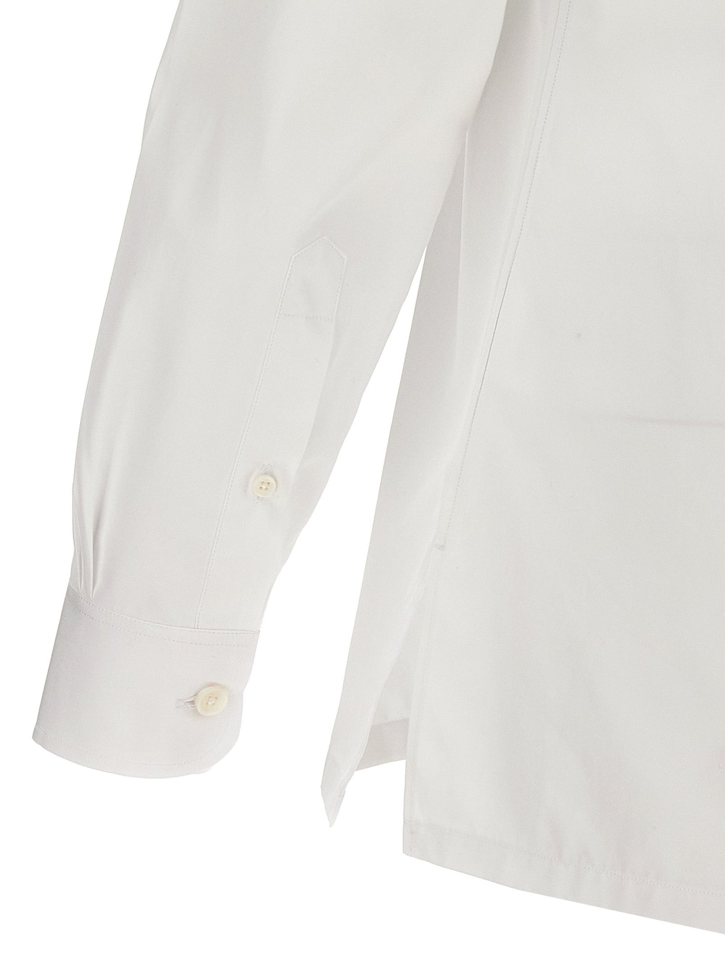 Givenchy Men Logo Embroidery Shirt