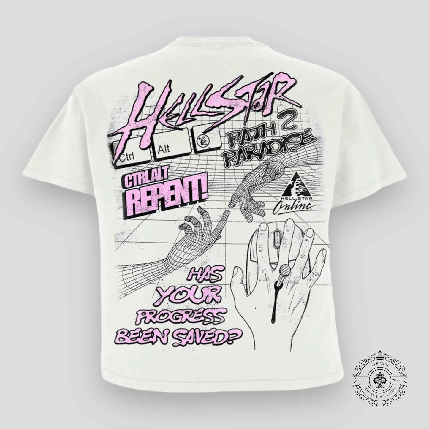 Hellstar Online T-Shirt White