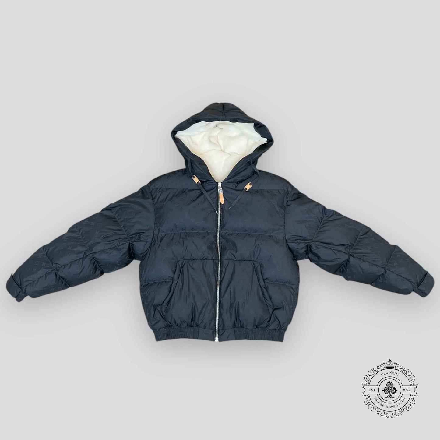 Louis Vuitton Monogram Graphic Down Jacket