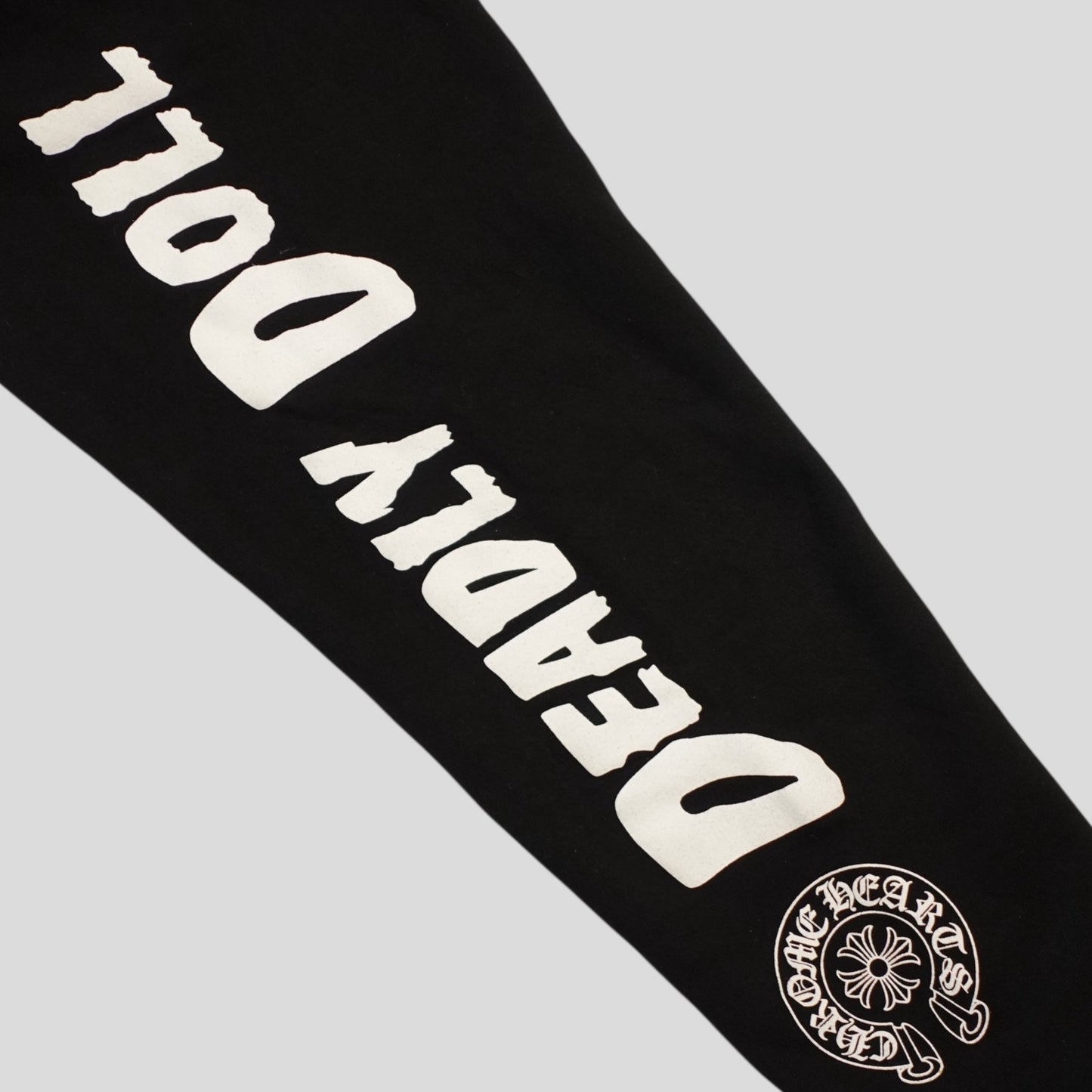 CHROME HEARTS DEADLY DOLL HOODIE - BLACK