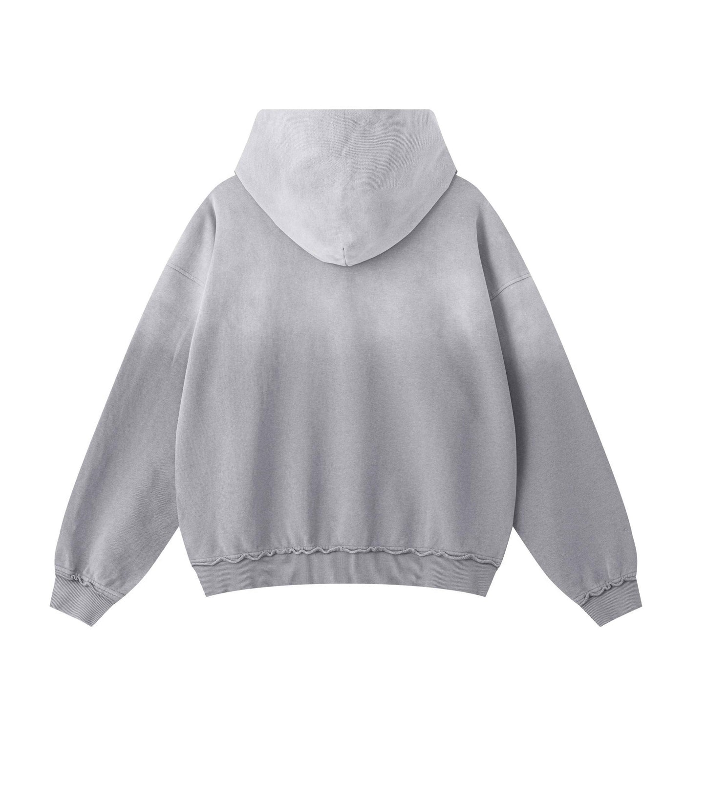 GREY SUNFADE HOODIE
