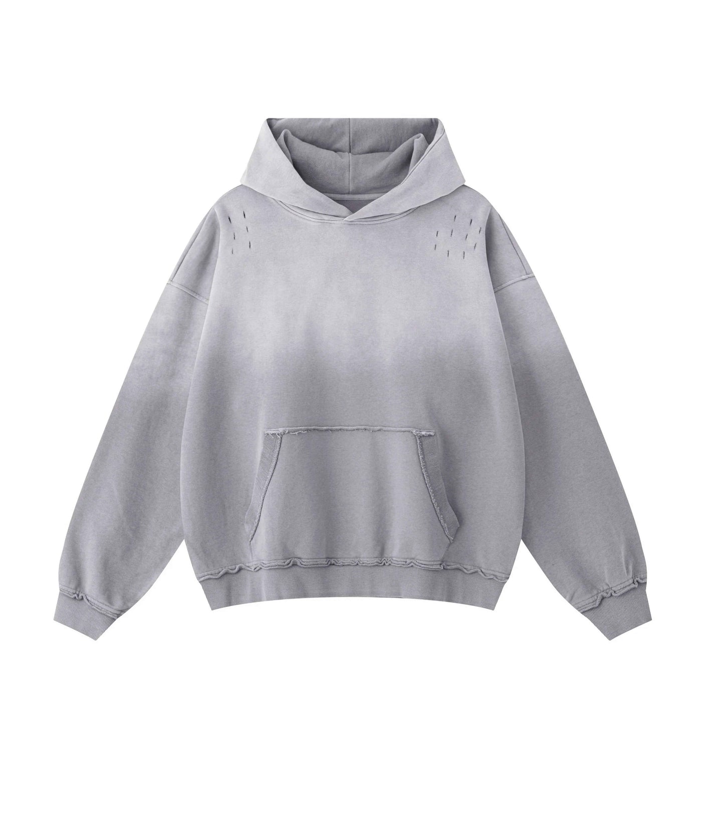 GREY SUNFADE HOODIE