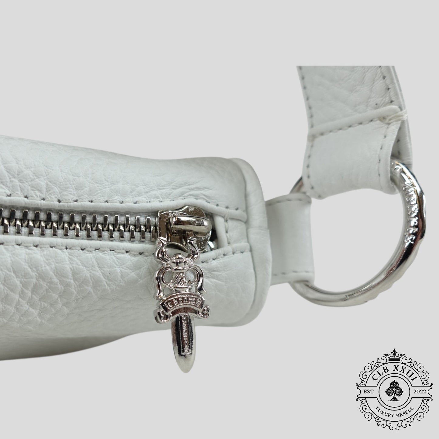 Chrome Hearts Chicken Nugget Bag in White