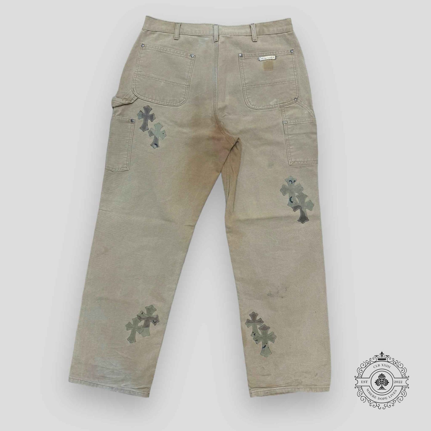 Chrome Hearts Sex Records Patch Carpenter Pants