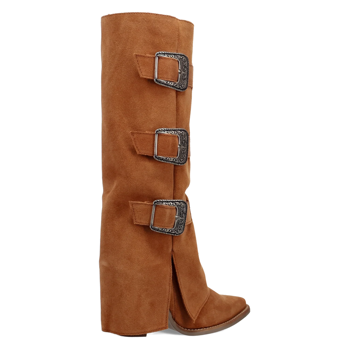 Dingo Buckle Bunny - Women's Suede Cowgirl Boots