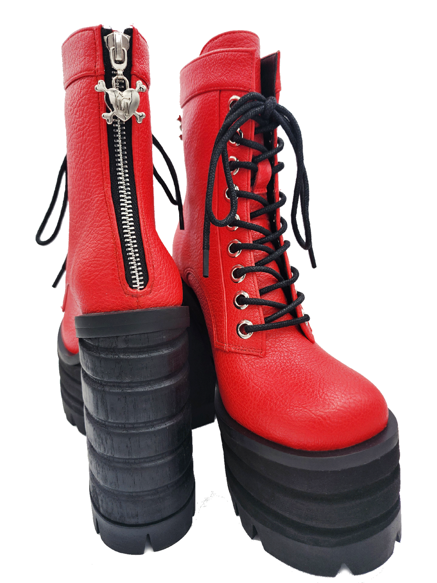 Diesel Boot - Red - JUSTLUXURY