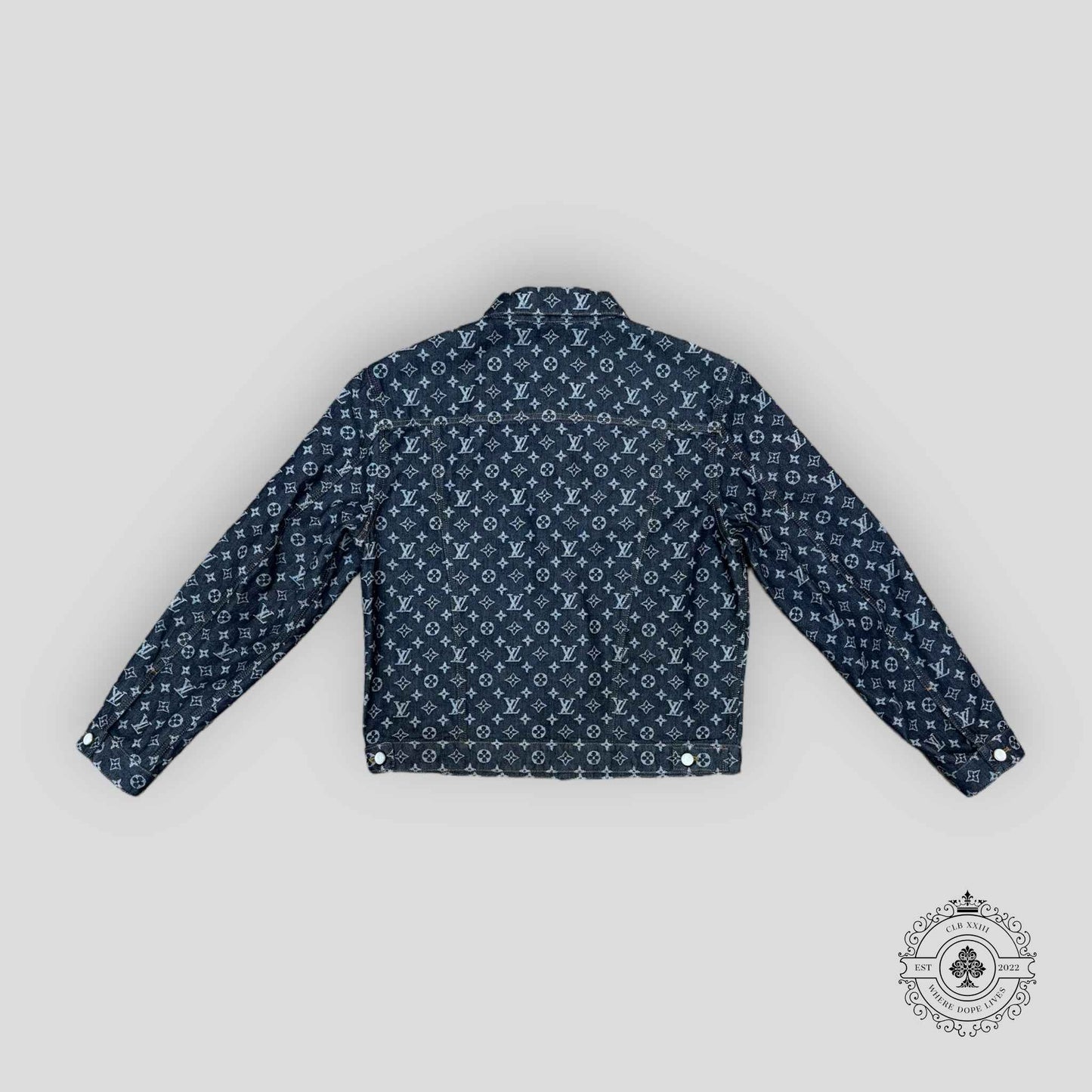 Louis Vuitton Monogram Jacquard Skate Denim Jacket