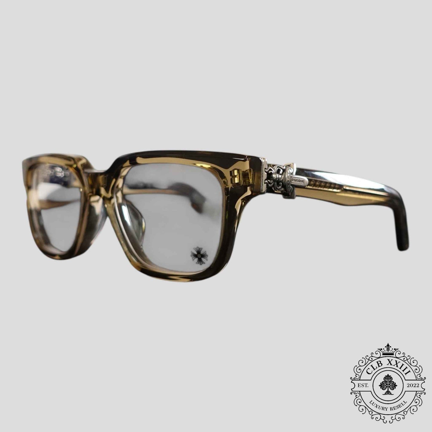 Chrome Hearts Vagillionaire II Glasses in Olive