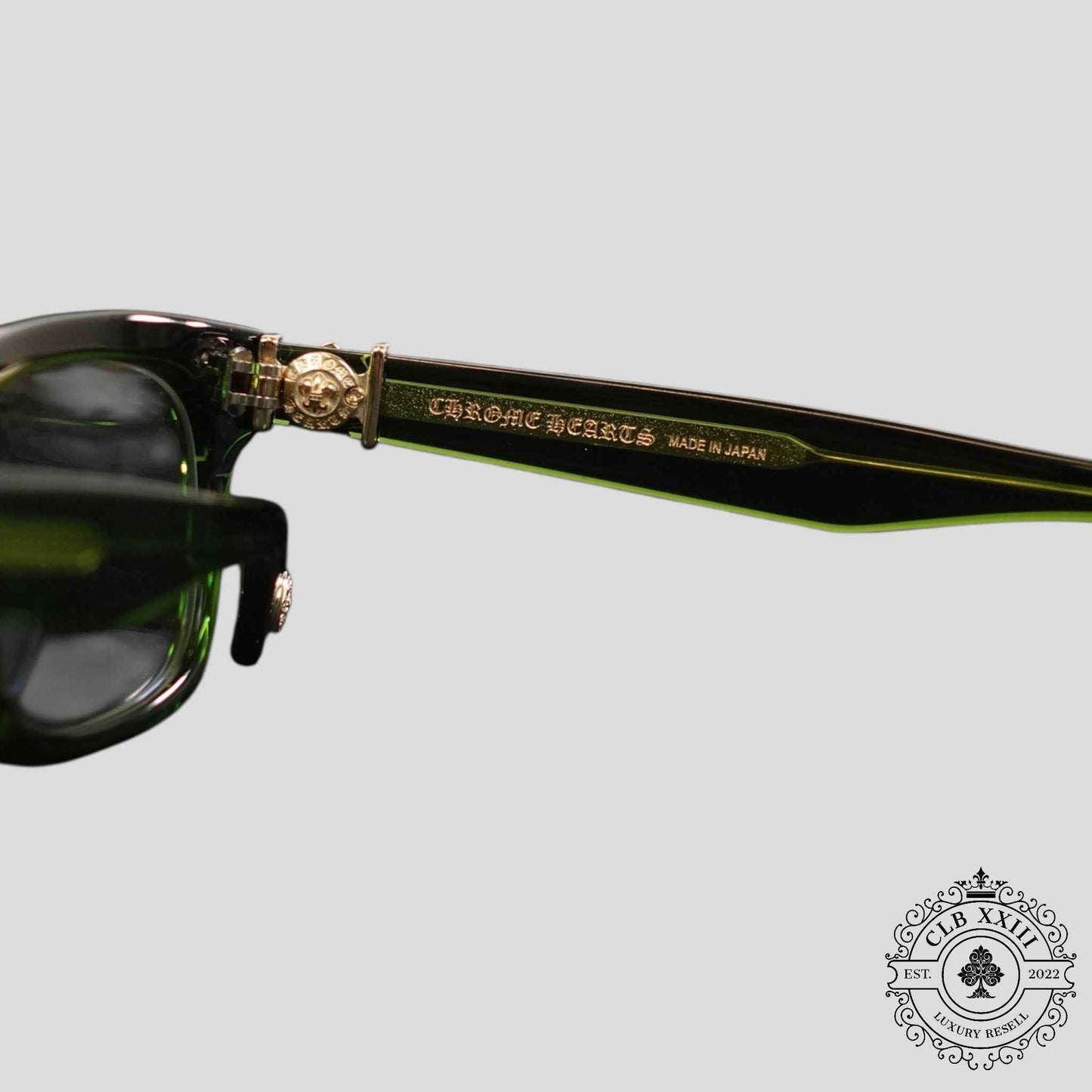 Chrome Hearts Gittin Any? Glasses in Green