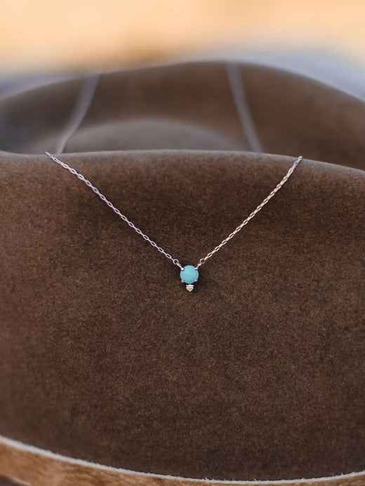 Flathead Azure Necklace