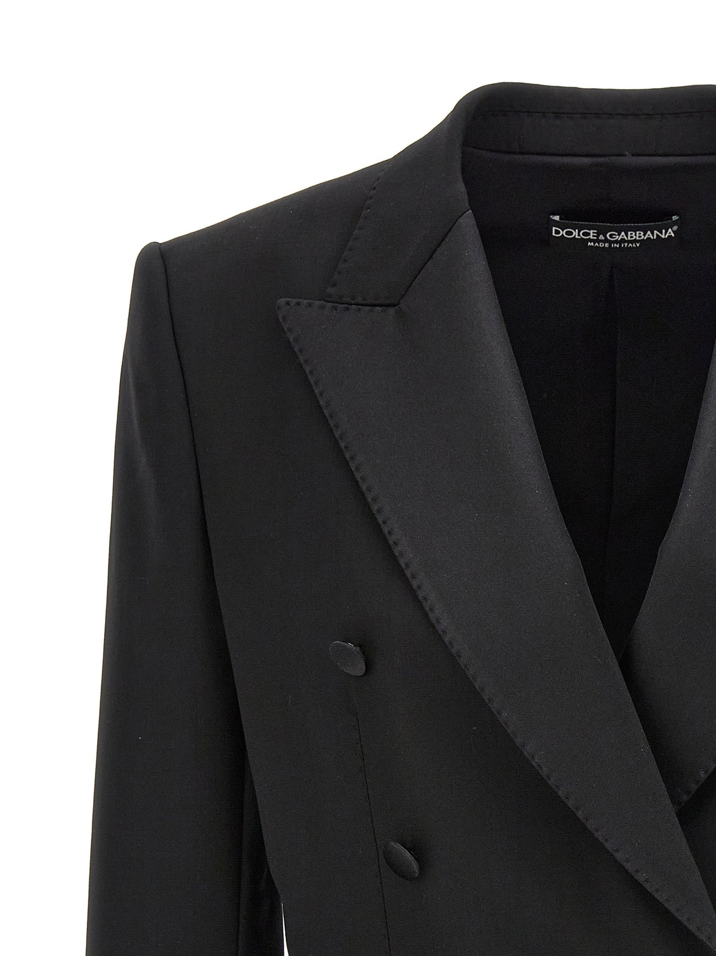Dolce & Gabbana Women 'Tuxedo' Crop Blazer