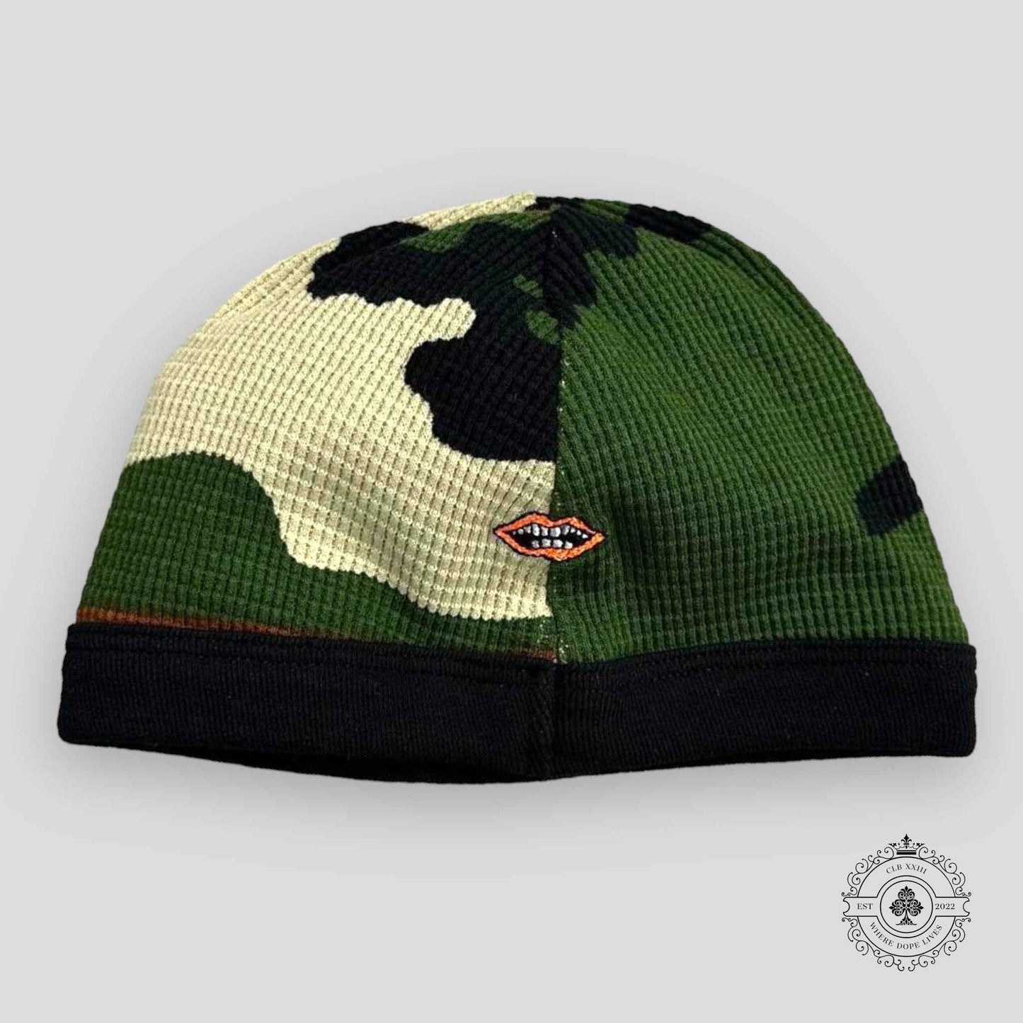 Chrome Hearts Matty Boy Thermal Beanie in Camo