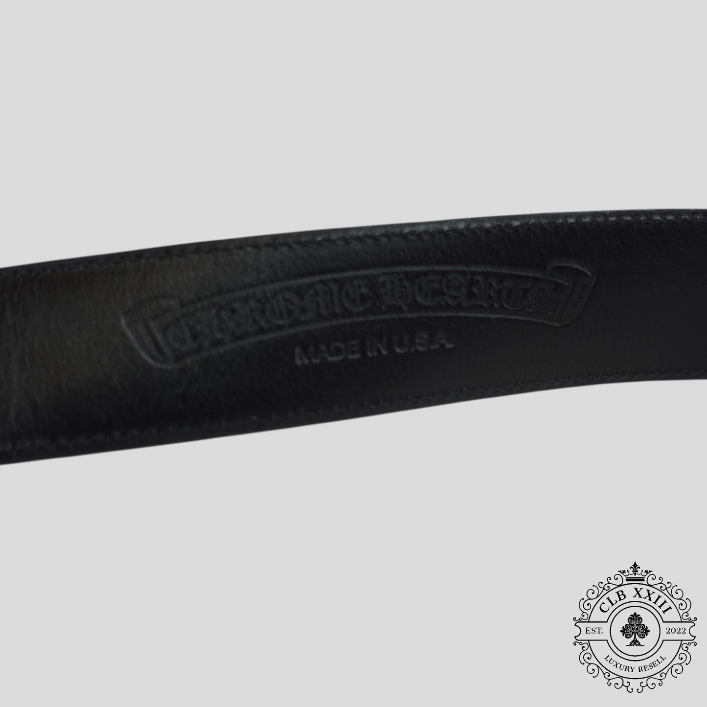 Chrome Hearts Snow Camo Belt Strap