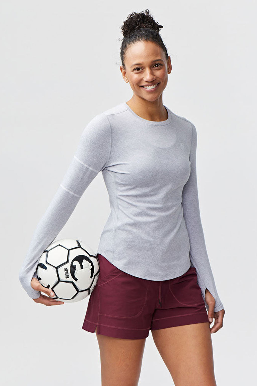 Foudy Women's Longsleeve Workout Top - JUSTLUXURY