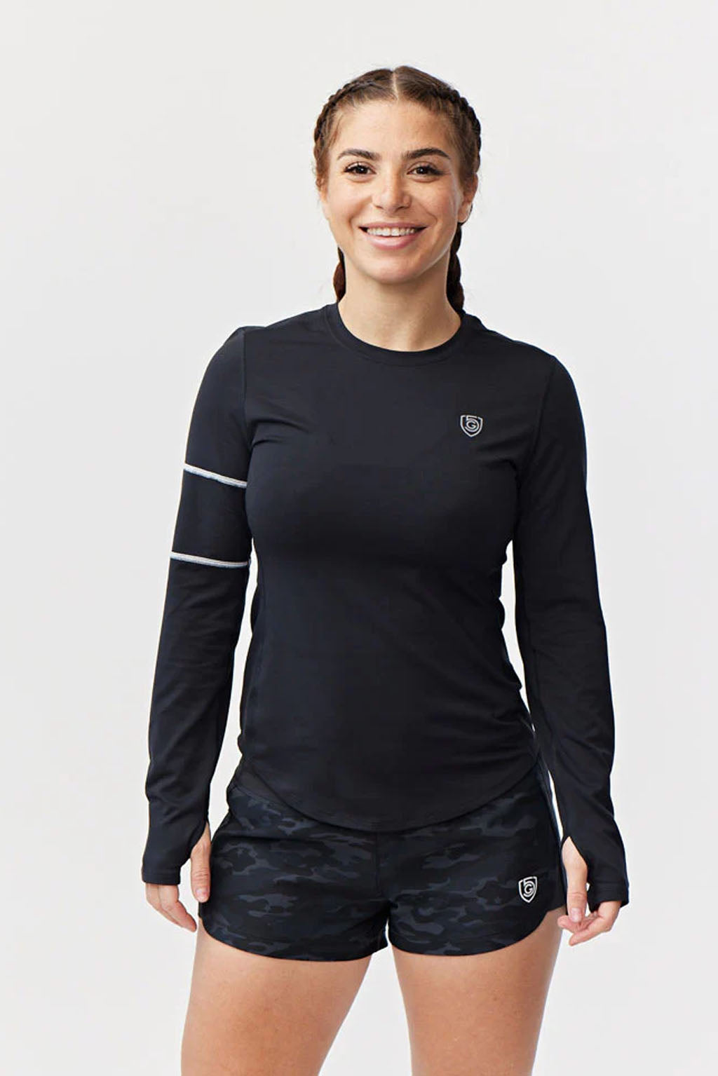 Foudy Women's Longsleeve Workout Top - JUSTLUXURY