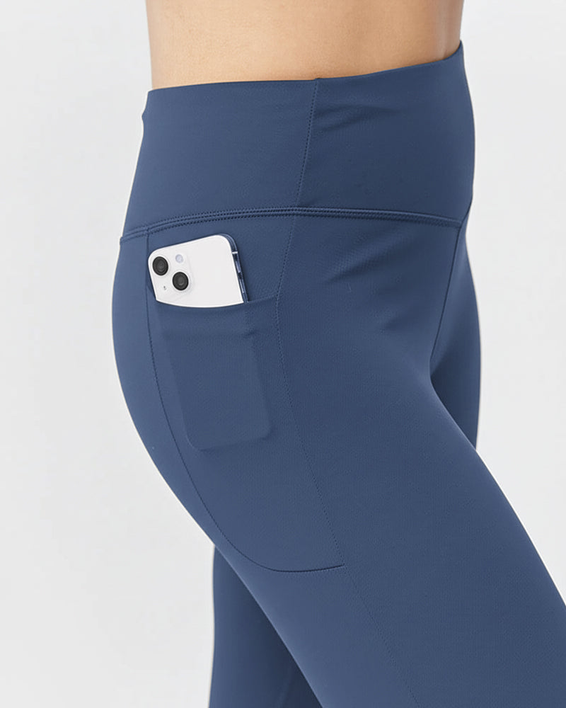 Go Again Women's Cropped Leggings Length 21" - JUSTLUXURY