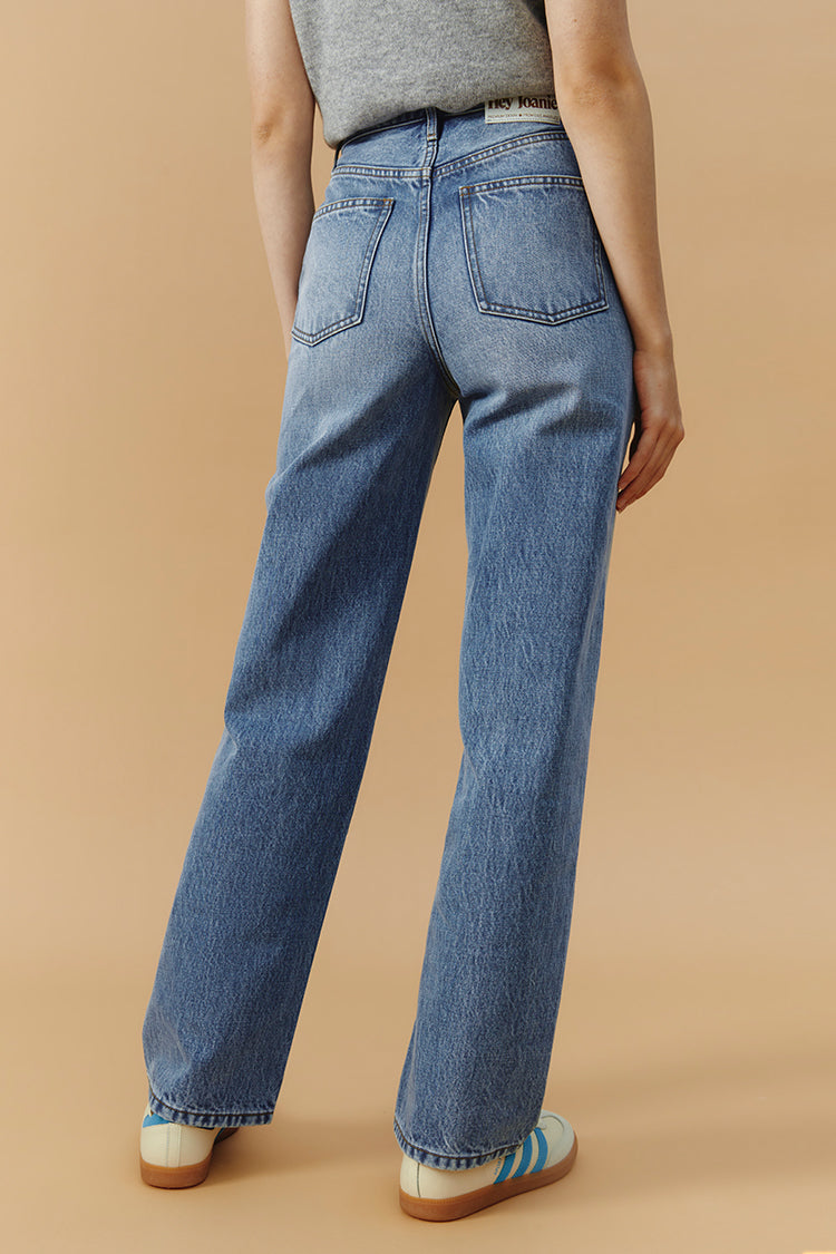 Brooklyn High Rise Jeans HJ001 - JUSTLUXURY