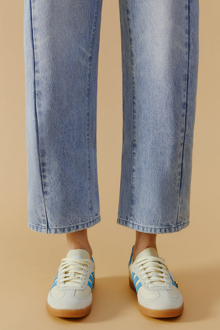 High-Line Curve Ankle Jeans HJ016 - JUSTLUXURY