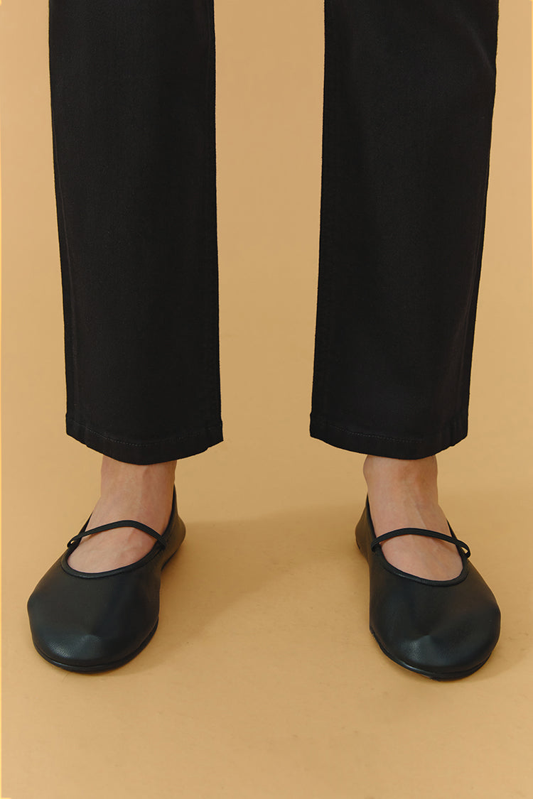 Two Shots High Rise Straight Crop Jeans HJ013 - JUSTLUXURY