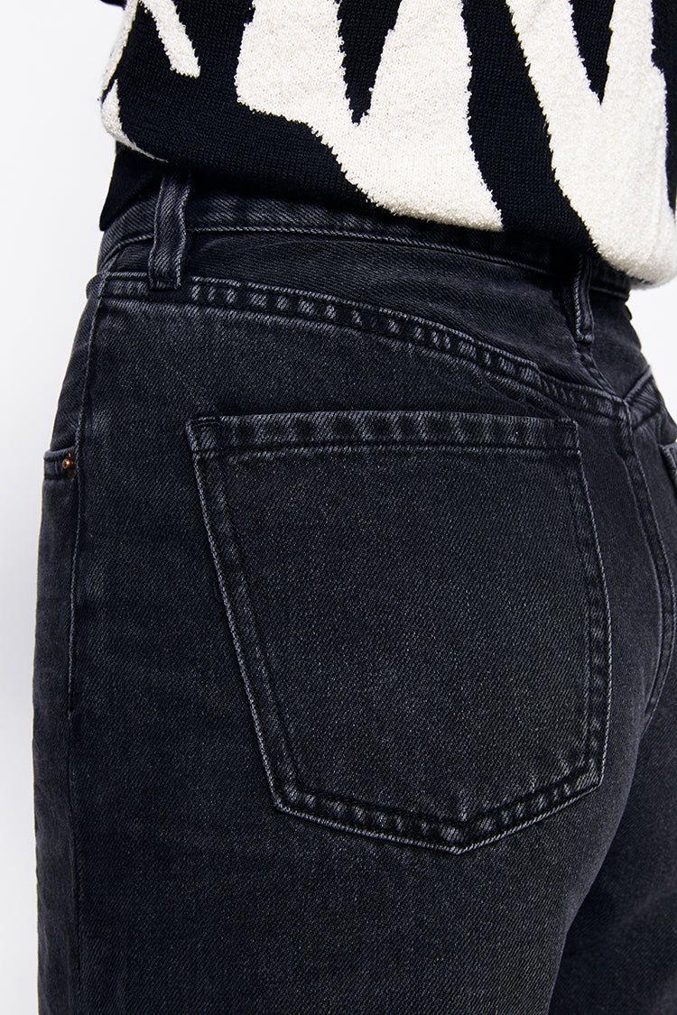 Coney Island Whitefish High Rise Wide Jeans HJ007 - JUSTLUXURY
