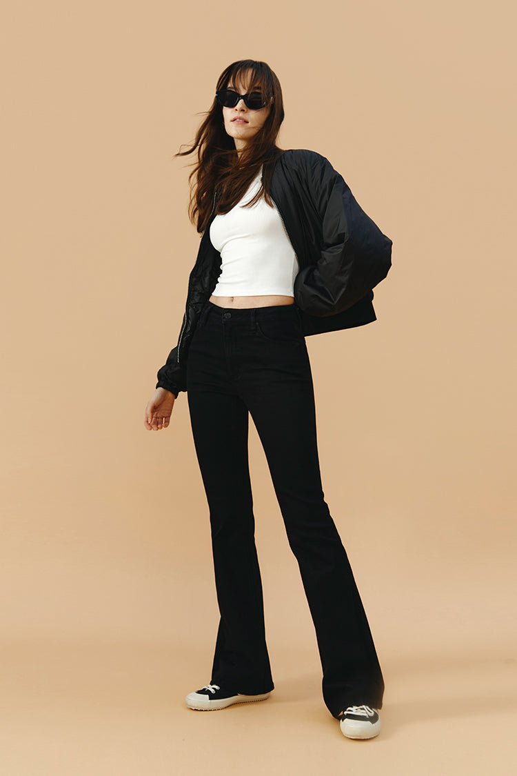 Vintage High Rise Flare LALA Jeans HJ186 - JUSTLUXURY