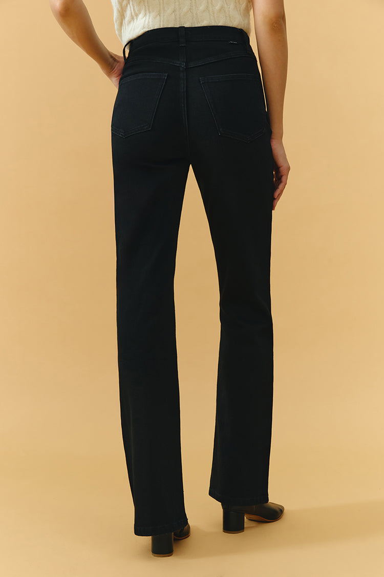 Barbara High Rise Bootcut Jeans HJ004 - JUSTLUXURY