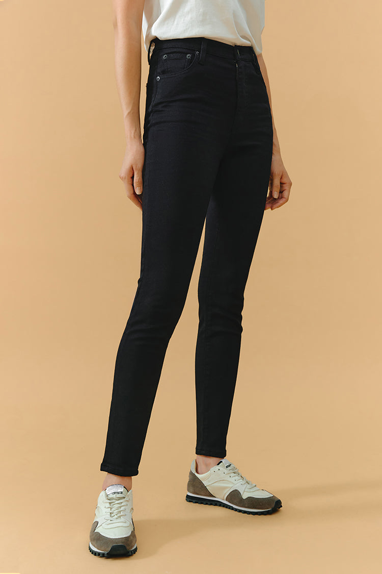 Chicago High Rise Skinny Jeans HJ003 - JUSTLUXURY