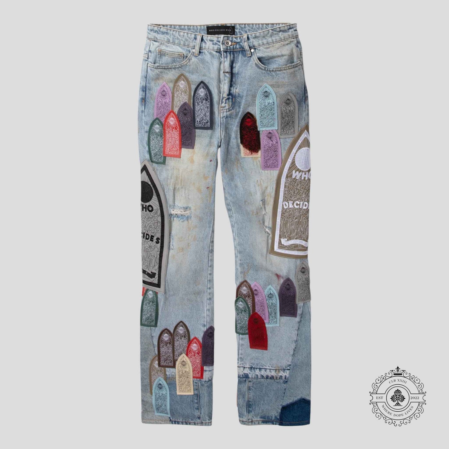 Who Decides War Pastel Jeans