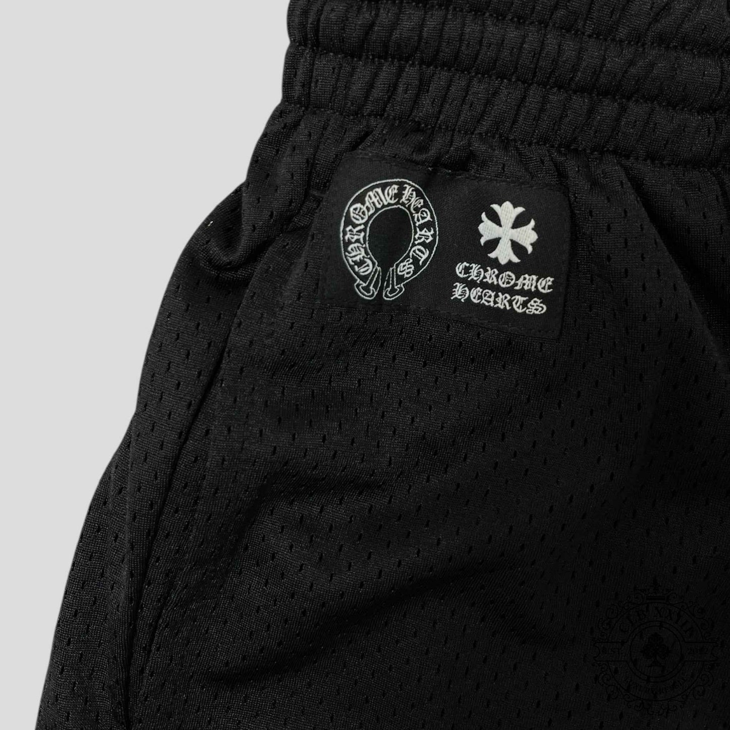 Chrome Hearts Mesh Shorts in Black