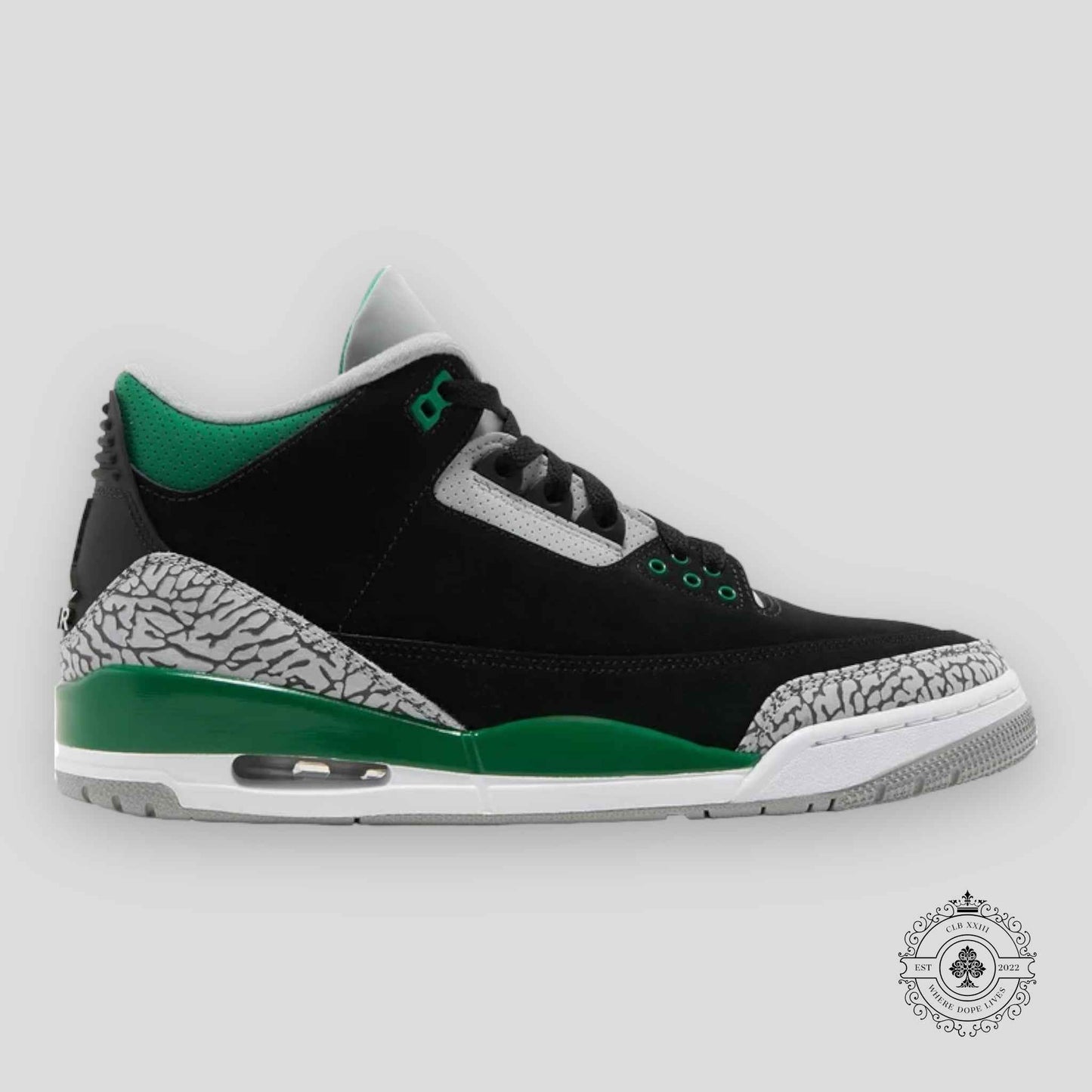 Air Jordan 3 Retro Pine Green