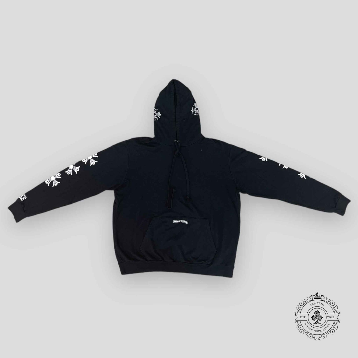 Chrome Hearts Drake Certified Lover Boy Hoodie in Black