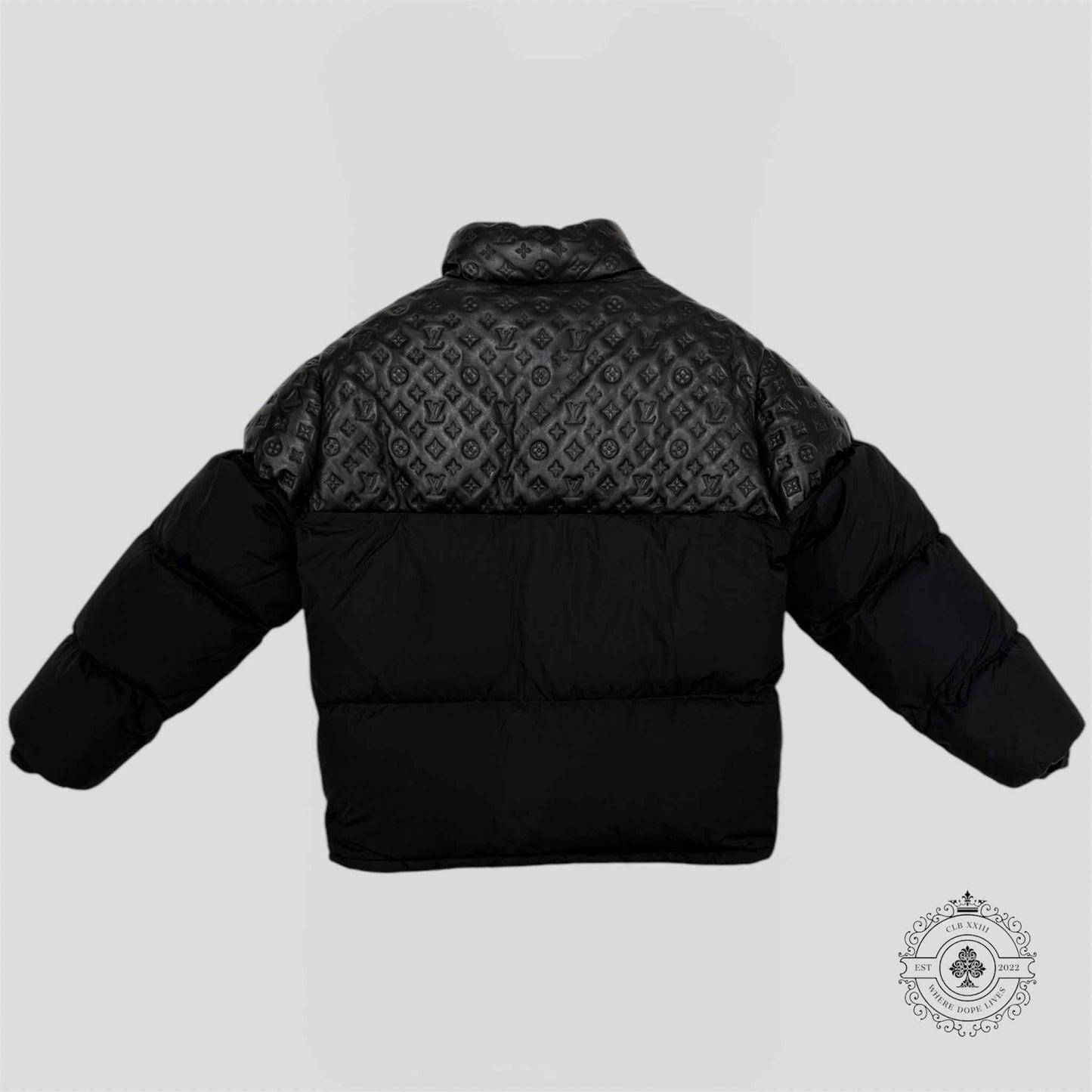 Louis Vuitton Oversized Down Puffer Jacket in Black