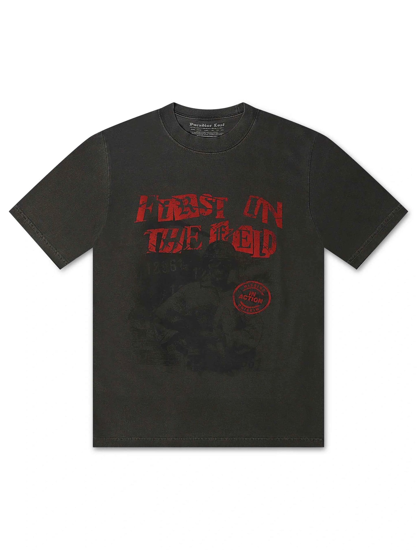 Paradise Lost First on The Field Tee - Vintage Grey