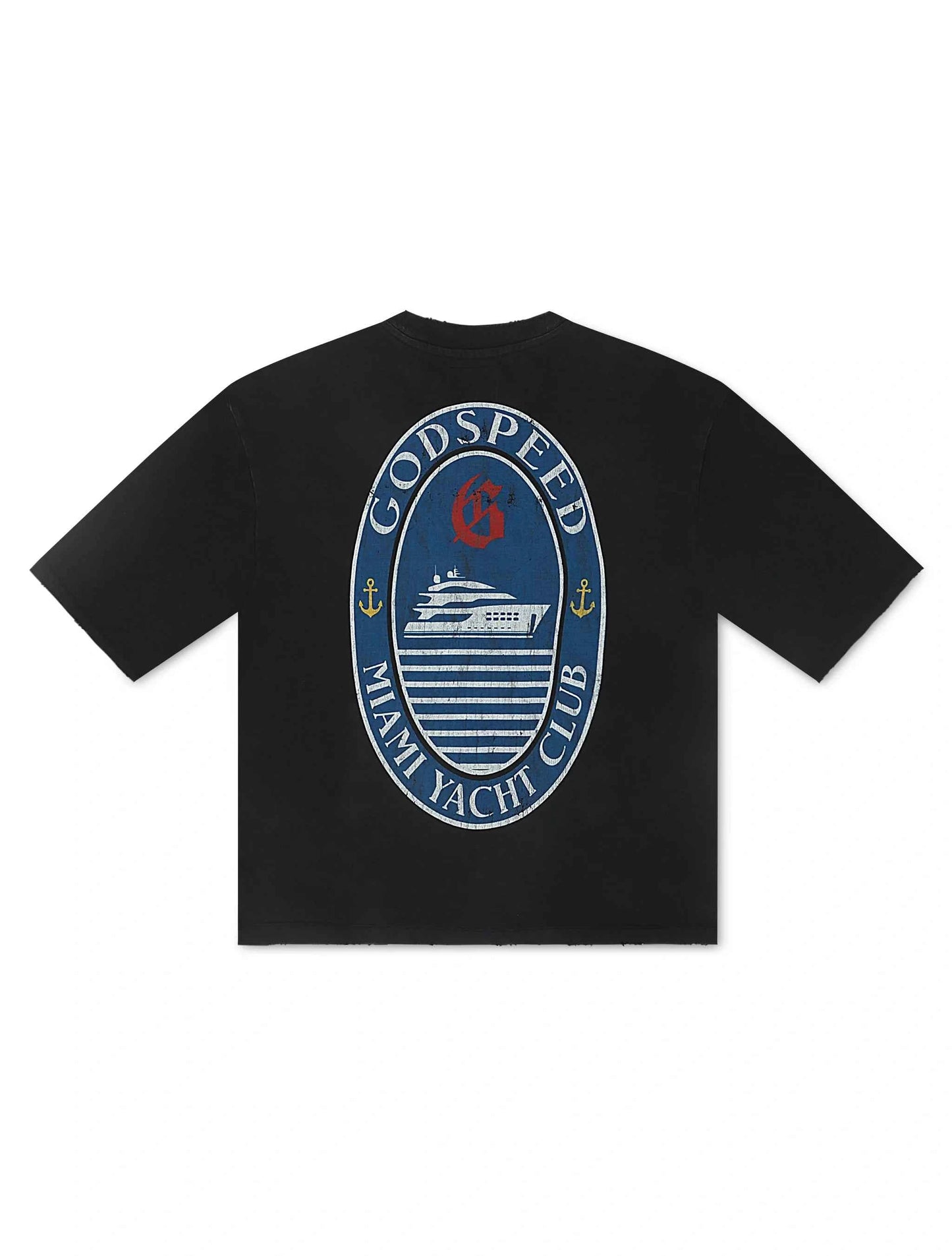 Godspeed GMYC Wave Runner Boxy Tee - Black