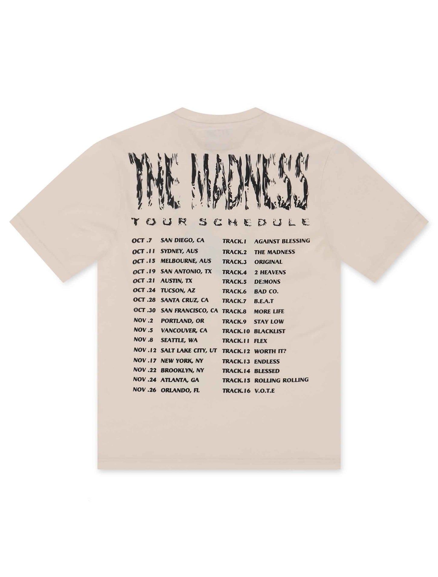 Bkys The Madness Oversized Tee - Off White