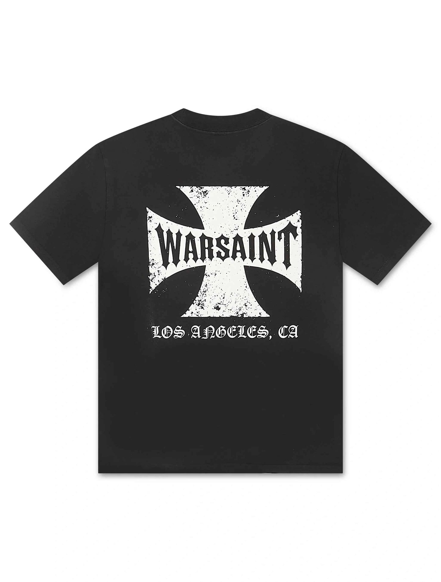 Warsaint Cross Tee - Black