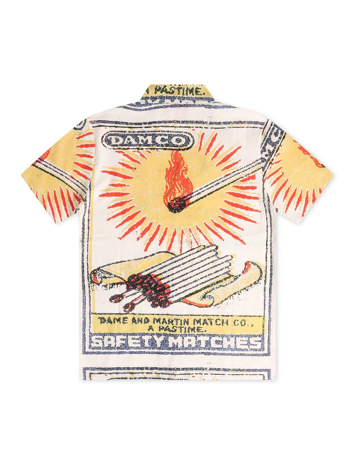 Apastime Vacation in Portugal Woven Shirt - Cream